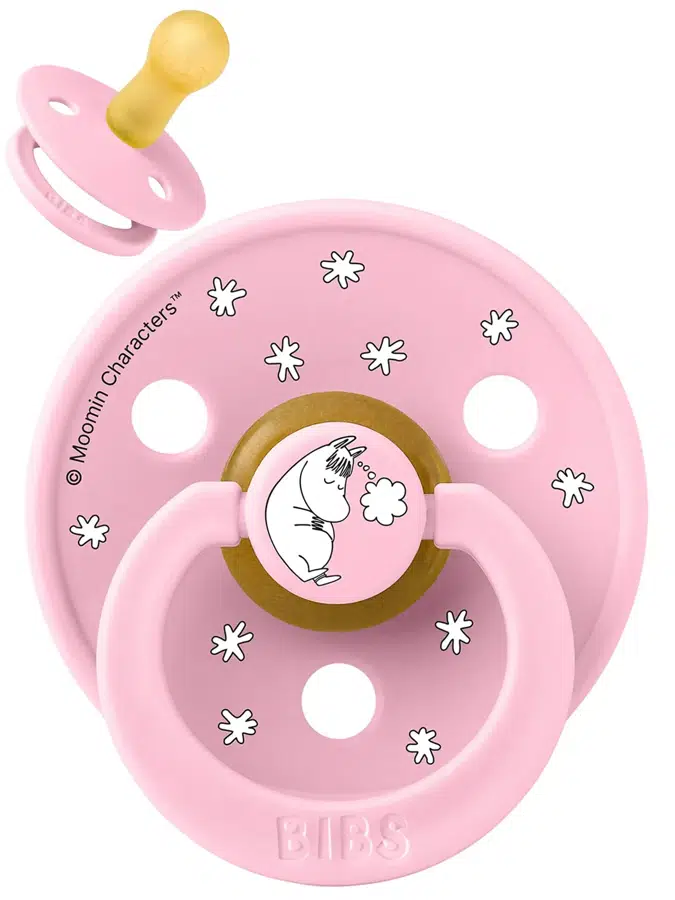 Пустышка латексная BIBS x Moomin Colour - Dreaming - Розовый (Baby Pink), 6+ мес. 20033234