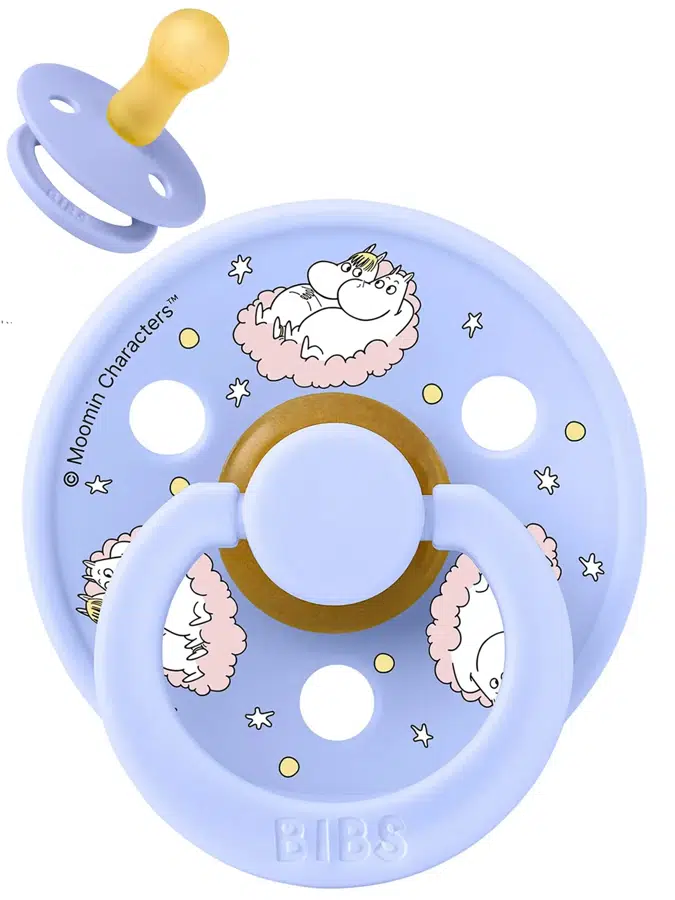 Пустышка латексная BIBS x Moomin Colour - Dreaming - Фиолетовый (Hush), 6+ мес. 20033322