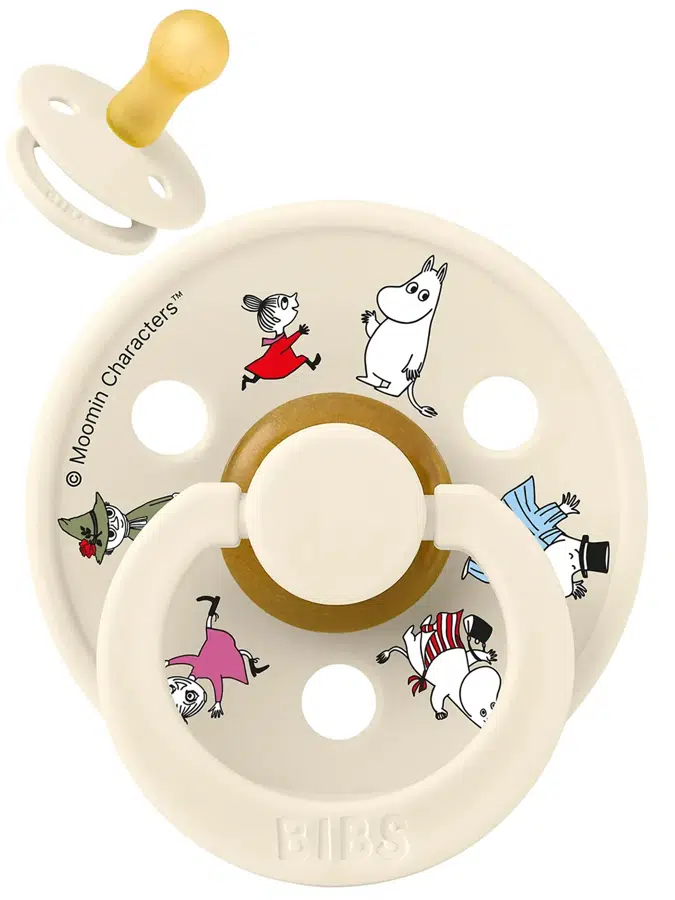 Пустышка латексная BIBS x Moomin Colour - Friends - Кремовый (Ivory), 6+ мес. 20031216