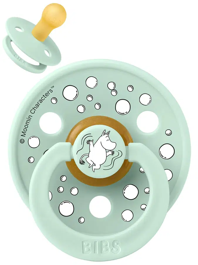 Пустышка латексная BIBS x Moomin Colour - Sailing - Мятный (Nordic Mint), 0+ мес. 10030284