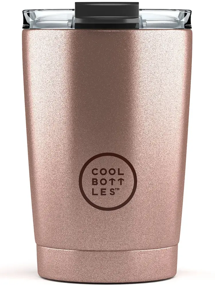 Термокружка Cool Bottles Tumbler Metallic Rose 330мл CBT33MER