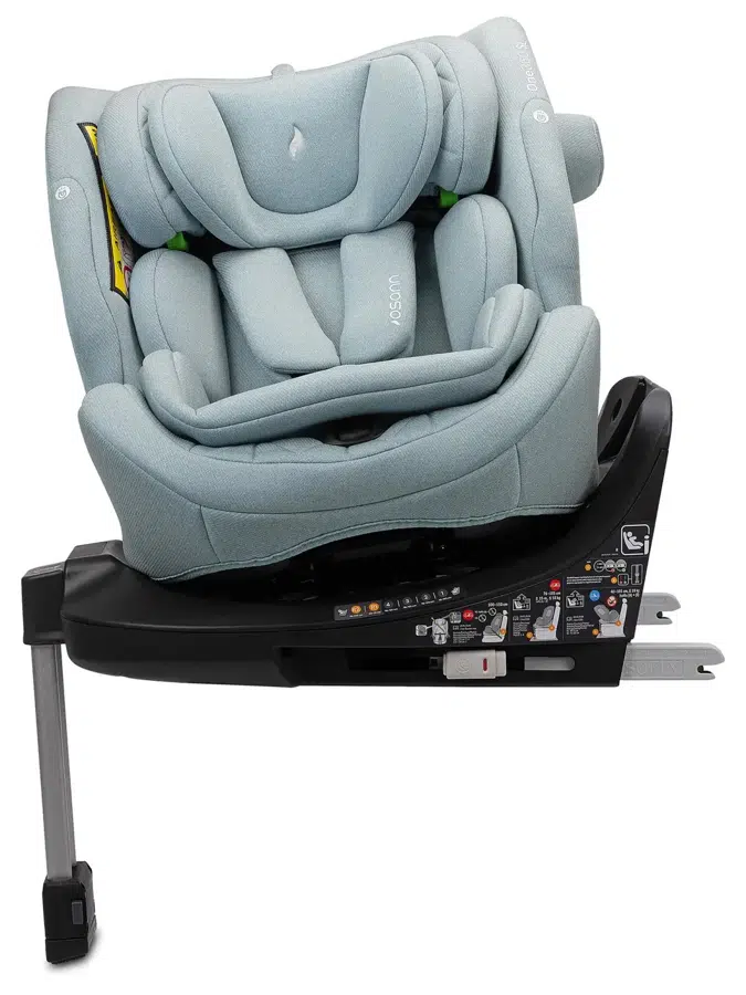 Автокресло 0+/1/2/3 Osann ONE 360° SL Sky, от 40 до 150 см (0-12 лет), до 36 кг, поворотное, Isofix, голубой