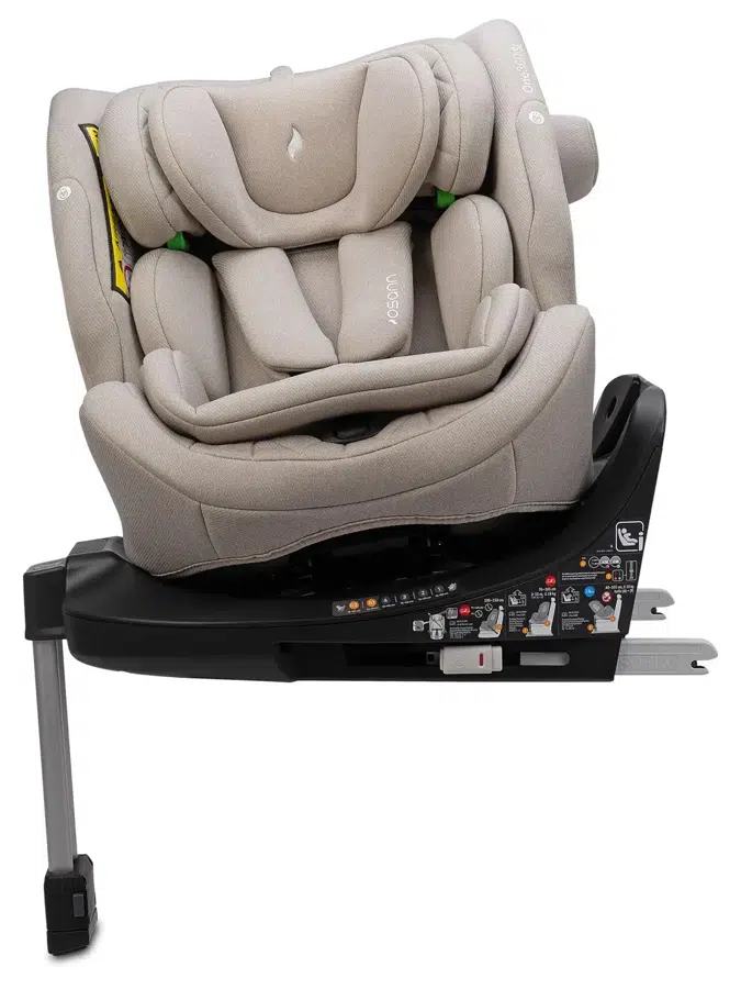 Автокресло 0+/1/2/3 Osann ONE 360° SL Wheat, от 40 до 150 см (0-12 лет), до 36 кг, поворотное, Isofix, бежевый