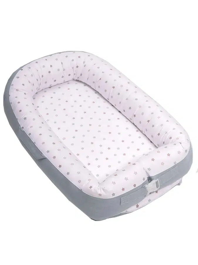 Бортик PERINA Кокон-гнездышко Soft Cotton голубой ГН-02.10