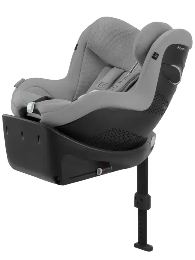 Автокресло 0+/1 CYBEX Sirona Gi i-Size с базой Plus Stone Grey, от 3 месяцев до 4 лет (61-105 см), ISOFIX, серый