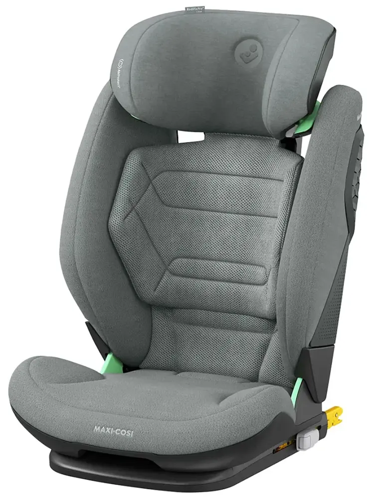 Автокресло 2/3 Maxi-cosi RodiFix Pro2 i-Size Authentic Grey, от 3,5 до 12 лет, 15-36 кг (100 до 150 см), ISOFIX, серый