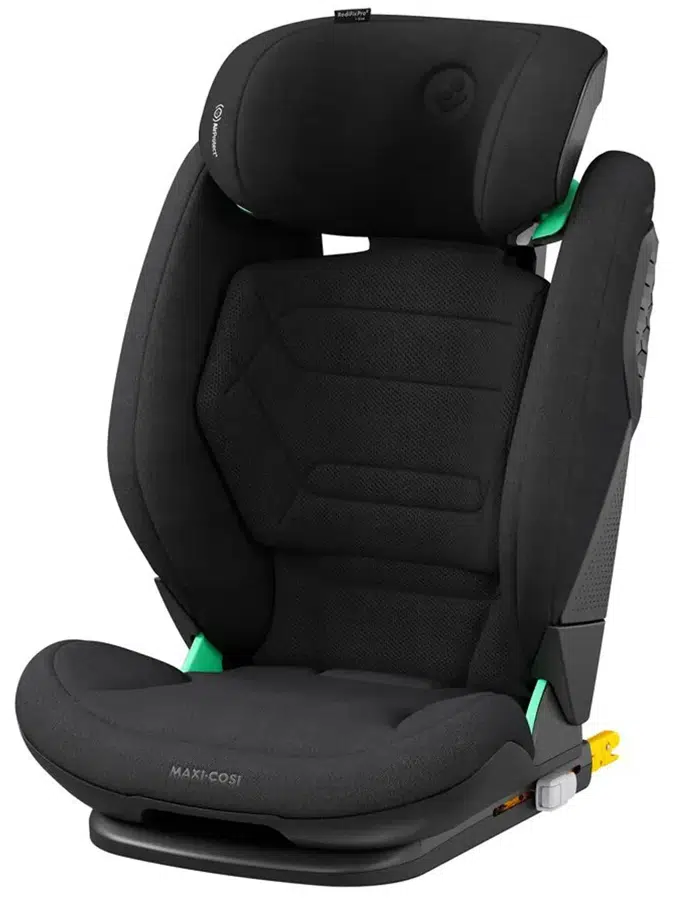 Автокресло 2/3 Maxi-cosi RodiFix Pro2 i-Size Authentic Black, от 3,5 до 12 лет, 15-36 кг (100 до 150 см), ISOFIX, черный