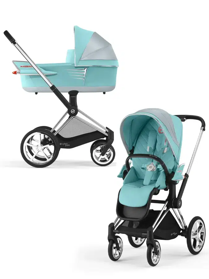 Коляска 2 в 1 Cybex Priam IV FE Jeremy Scott Машина (Car)