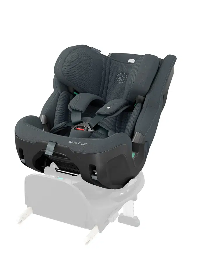 Автокресло 0+/1/2/3 Maxi-cosi Pearl XL Slide Pro, серый (authentic graphit),, от 61 до 150 см (3мес.-12 лет), до 36 кг,поворотное, ISOFIX