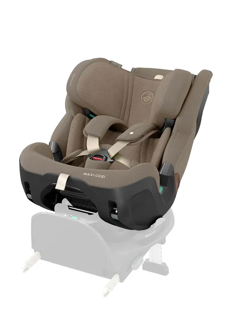 Автокресло 0+/1/2/3 Maxi-cosi Pearl XL Slide Pro, бежевый (authentic truffle),, от 61 до 150 см (3мес.-12 лет), до 36 кг,поворотное, ISOFIX