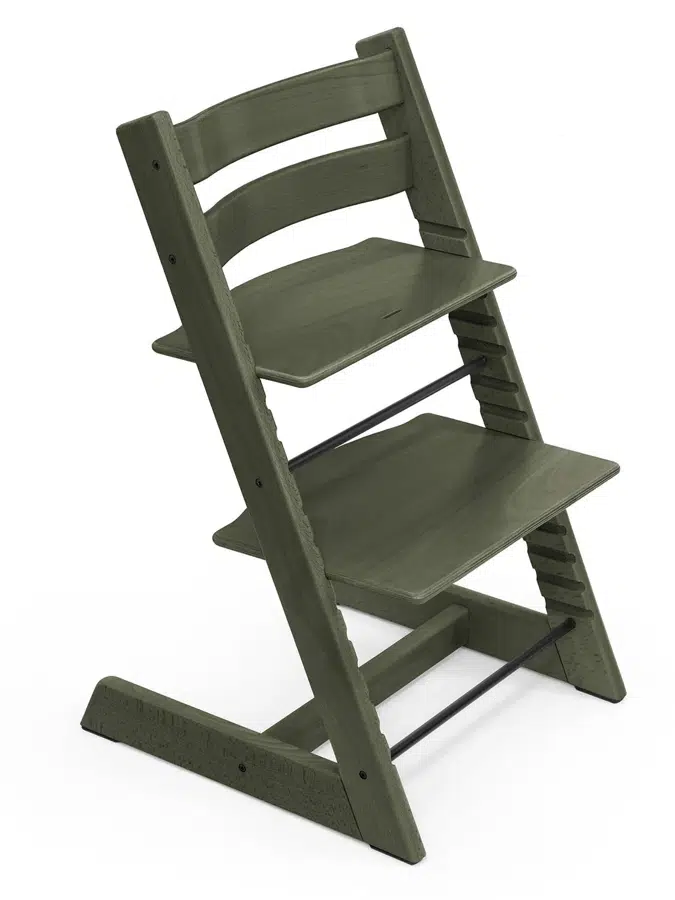 Стульчик Stokke Tripp Trapp Зеленый мрамор (Marble Green) 100145, дерево, до 136 кг