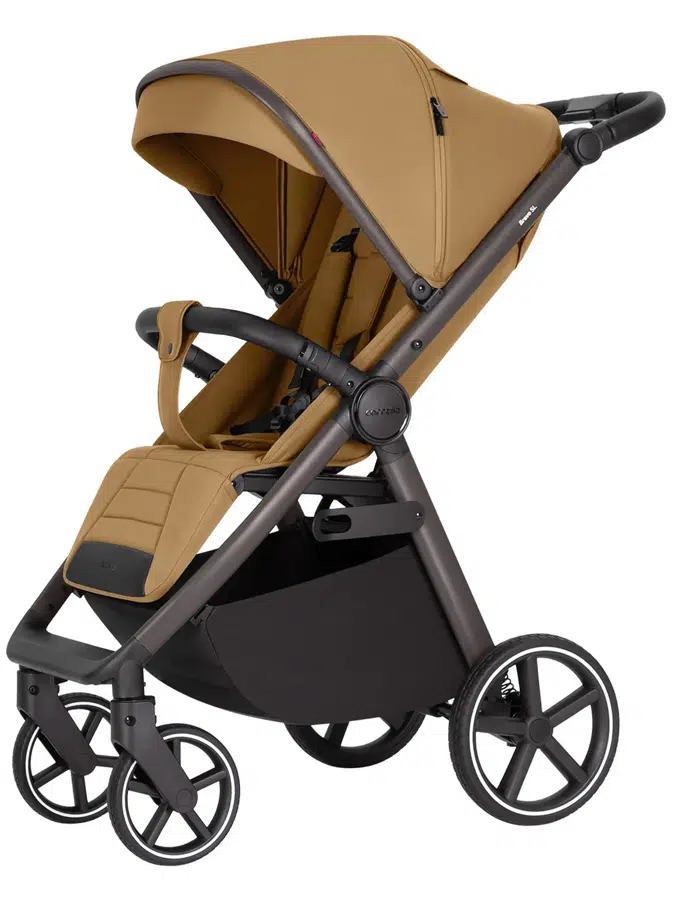 Коляска прогулочная CARRELLO Bravo CRL-5520 SL Deluxe,бежевый (copper beige)