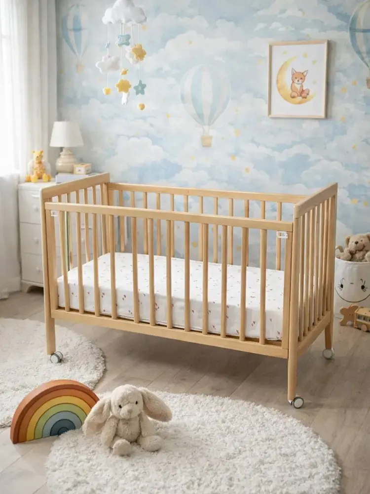 Кровать Lillaland 120*60 Lilla Aria Lite дерево Lil_lt_wood + матрас