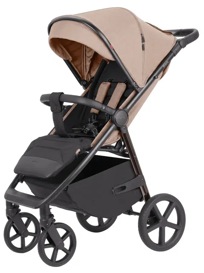 Коляска прогулочная CARRELLO Bravo CRL-5515 бежевый (royal beige)