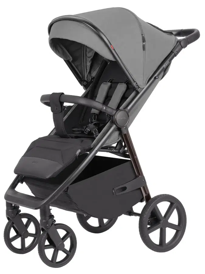 Коляска прогулочная CARRELLO Bravо CRL-5515 серый (forest grey)