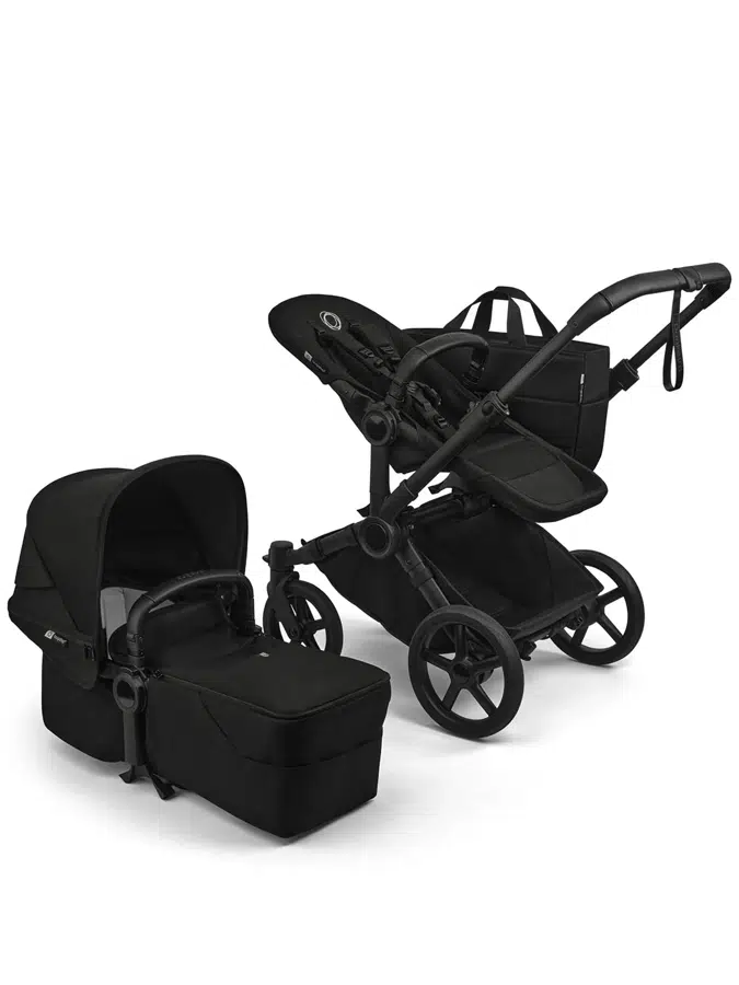 Коляска 2 в1 Bugaboo Donkey 6 complete, Черный (Black / Heritage Black / Heritage Black)