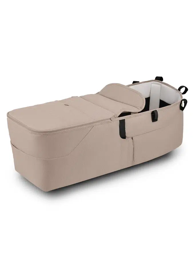 Люлька Bugaboo для коляски Donkey 6 twin bassinet fabric complete, БЕЖЕВЫЙ (DESERT TAUPE MELANGE)