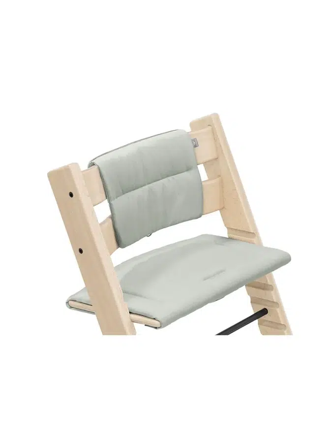 Подушка Stokke для стульчика Tripp Trapp Серо-Зеленый (GlacGreen) 690003