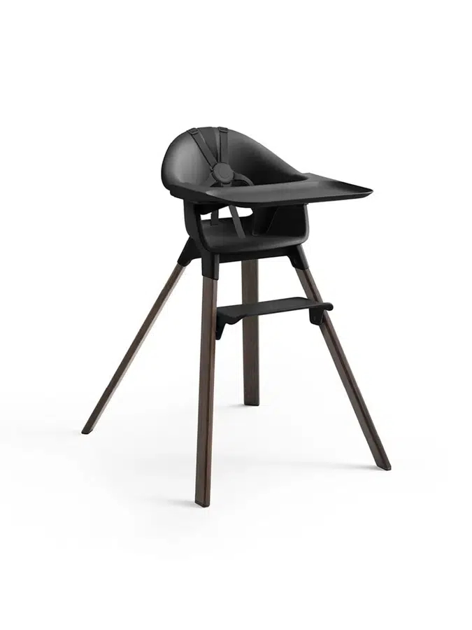 Стульчик Stokke Clikk Bamboo Черный/Коричневый (Black/Warm Brown) 695805
