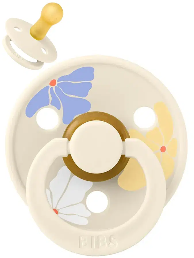Пустышка латексная BIBS Studio Colour - Morning Bloom - Кремовый (Ivory), 6+ мес., 20013216