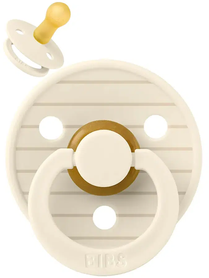 Пустышка латексная BIBS Studio Colour - Pin – Кремовый/Ваниль (Ivory Vanilla), 6+ мес., 20015245