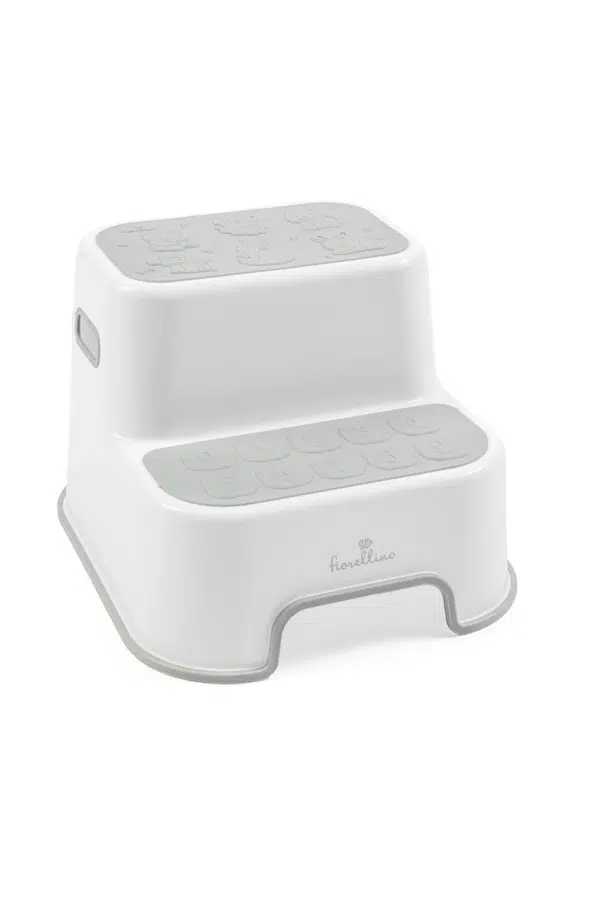 Стульчик подставка Fiorellino двухступенчатый Step Stool серый (cool grey) STL-802 Витрина