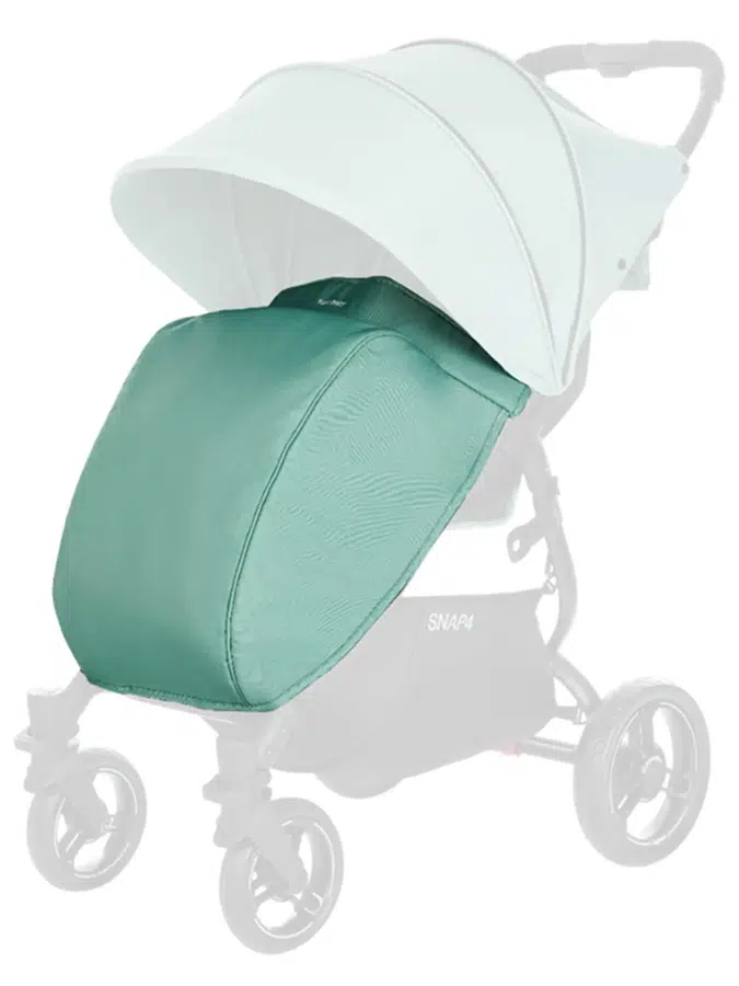Накидка на ножки Valco baby Boot Cover Snap (сер.2), бирюзовый (slate blue)