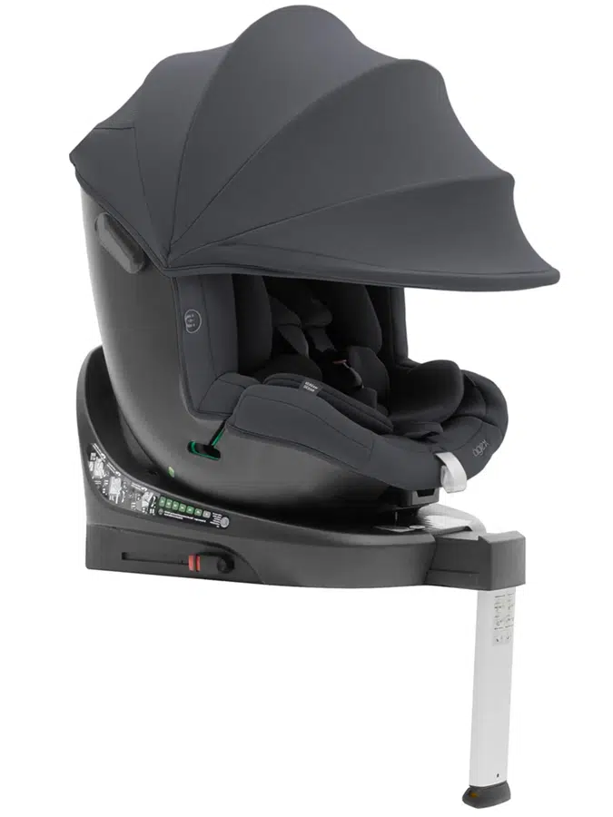 Автокресло 0+/1/2/3 Agex Drive i-Fix (0-36 кг), серый (platinum grey)