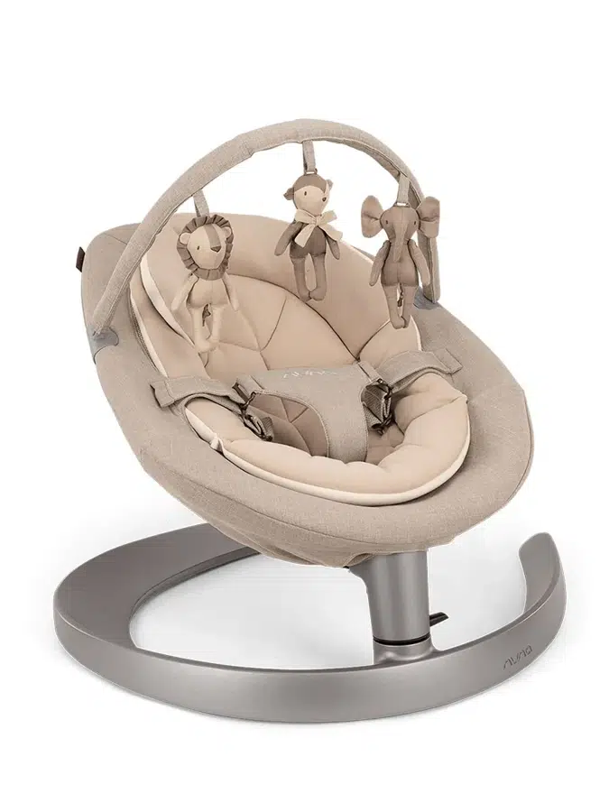 Шезлонг Nuna LEAF GROW Бежевый (Biscotti) SE10315BISGL