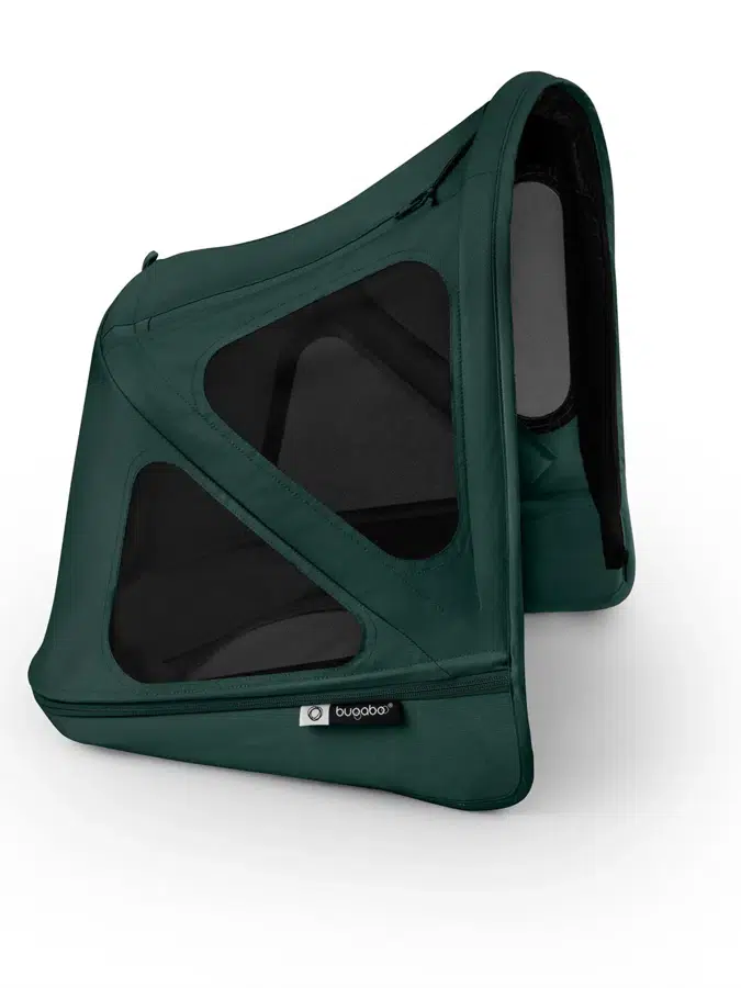 Капюшон от солнца для коляски Bugaboo Donkey breezy sun canopy, ЗЕЛЕНЫЙ (FERN GREEN)