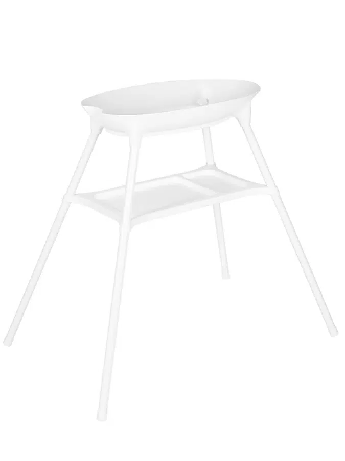Подставка напольная CARRELLO для ванны Auri Белый (Pearl White) CRL-17102