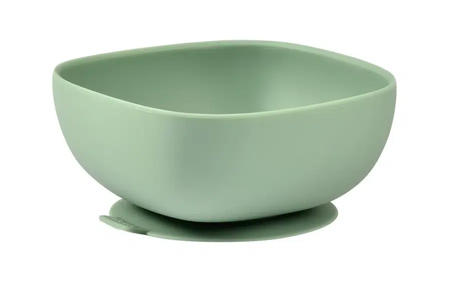 Тарелка Beaba из силикона BOL SILICONE МЯТНЫЙ (SAGE GREEN / VERT) 913547
