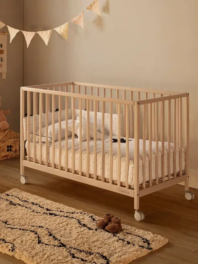 Кровать Micuna Mountain120*60 дерево (wood) ПУ