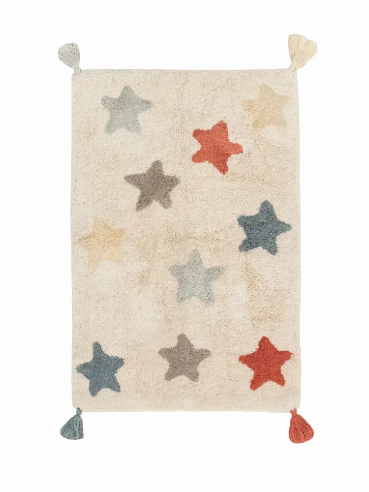 Ковер Lillaland хлопковый ВИНТАЖНЫЕ ЗВЕЗДЫ (VINTAGE STARS) 60х90 см RC-LL-DI-VINSTARS-XS