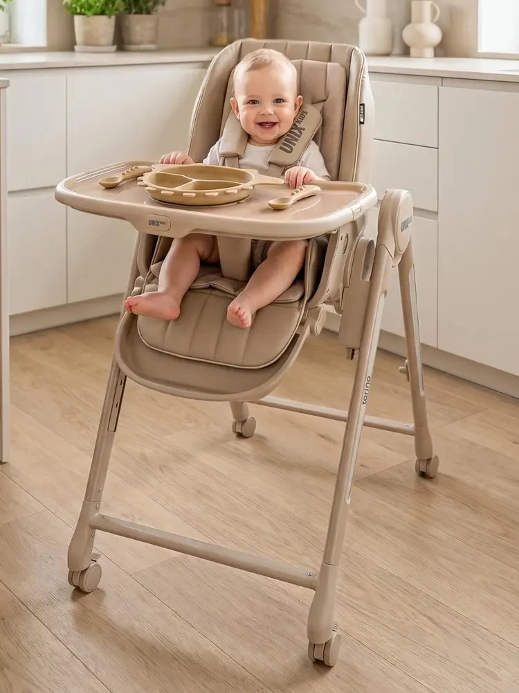 Стул для кормления UNIX Kids Torino Бежевый (Beige) PHCTORINOBG