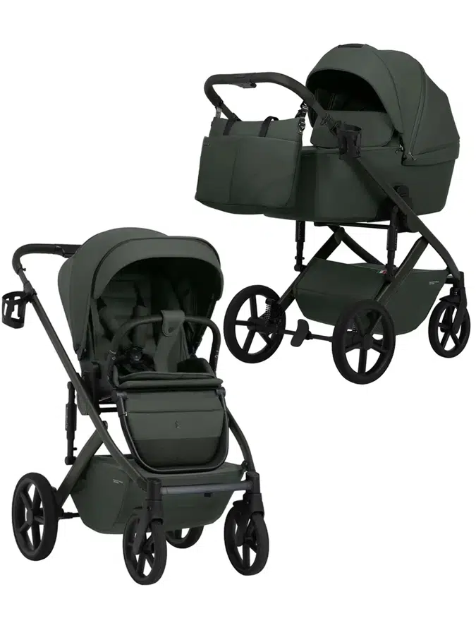Коляска 2 в 1 SBL (Sweet baby) Dolce зеленый (forest green)