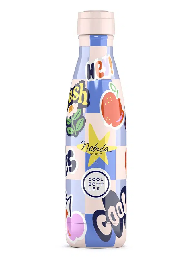 Термос-термобутылка Cool Bottles Nebula Studio Sticker Fever 500мл CBB50SFV