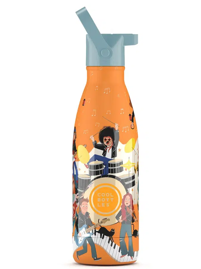 Термос-термобутылка Cool Bottles Kids серия Wonders Music Beat 350мл CBBK35MB