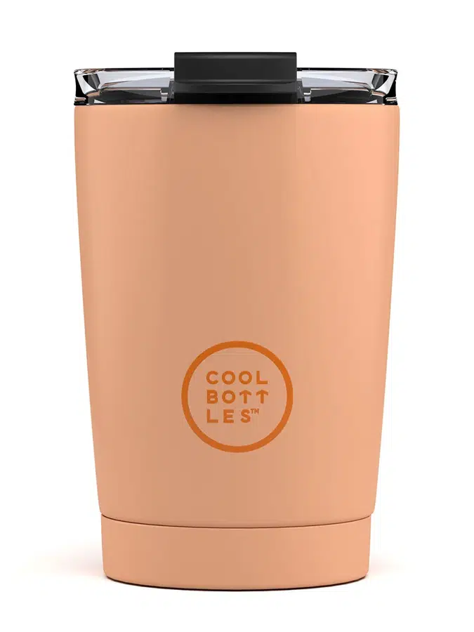 Термокружка Cool Bottles Tumbler Soft Персиковый (Peach) 330мл CBT33SOP