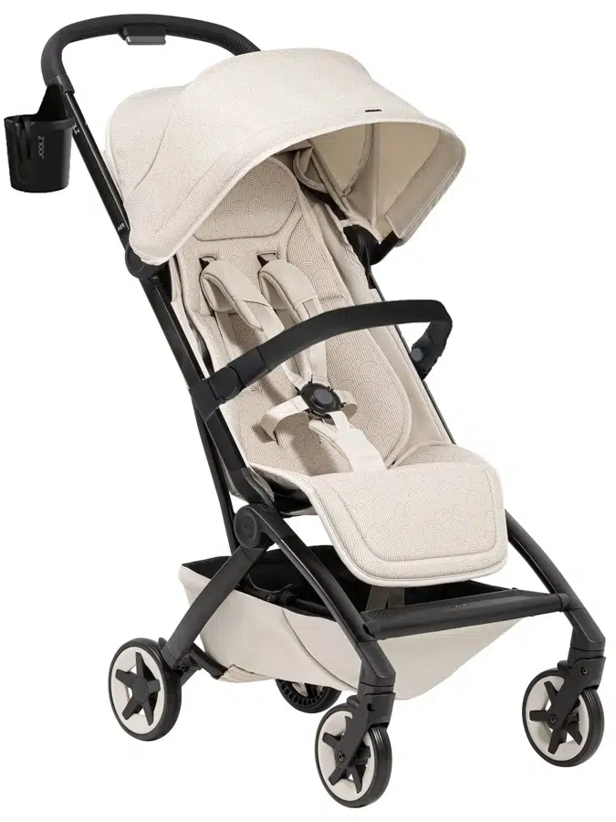 Коляска прогулочная Joolz AER2 Calming Beige с бампером и подстаканником