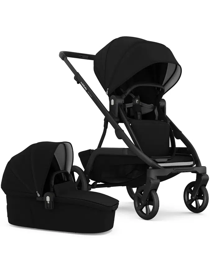 Коляска 2 в 1 Redsbaby NUVO, платиновый черный
