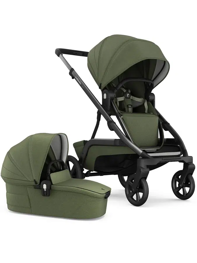 Коляска 2 в 1 Redsbaby NUVO, глубокий зеленый