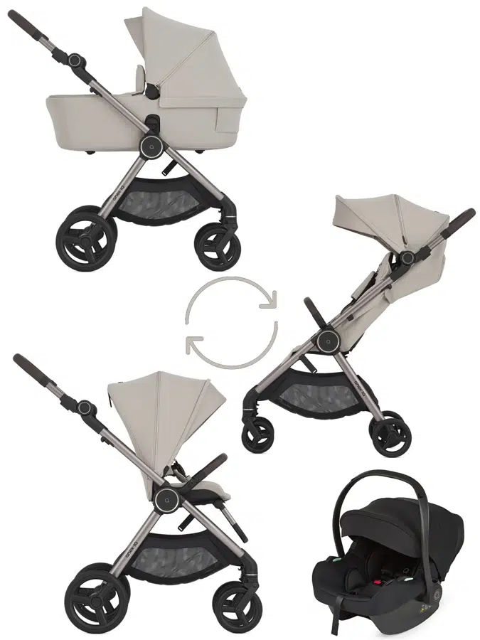 Коляска 3 в 1 ANEX iQ Premium Soya