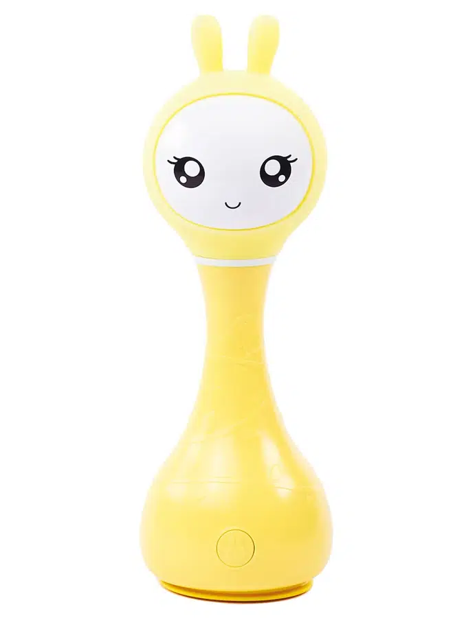 Музыкальная игрушка Alilo Умный зайка R1 жёлтый 60404