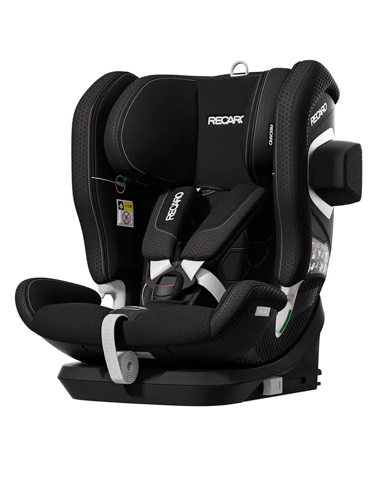 Автокресло 1/2/3 RECARO Velix 1, черный (fresh black), от 15 месяцев до 12 лет, 9-36 кг, isofix