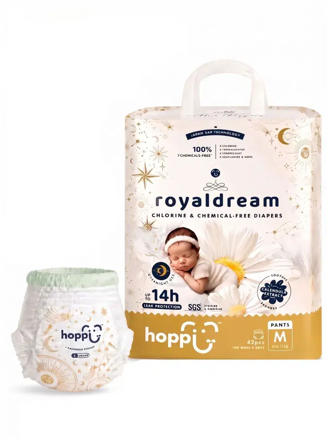 Подгузники трусики Hoppi RoyalDream M 6-11 кг 42 шт HB-041-M