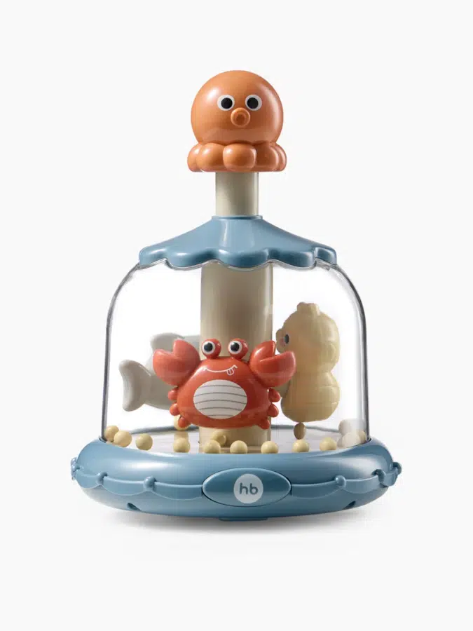 Юла-игрушка Happy Baby SEA SPIN «СЕА СПИН» синий (blue) 331978