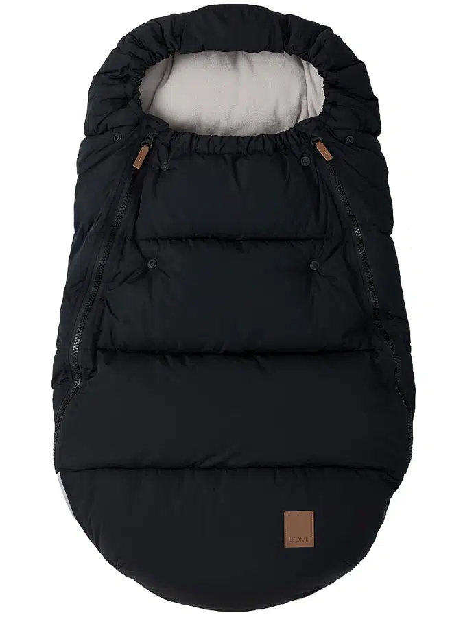 Конверт детский Leokid OLAF, черный (black coal)