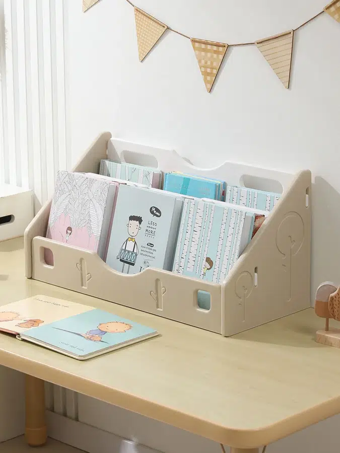 Органайзер UNIX Kids для книг настольный 58 см Бежевый (Camel) PPBKS58CL
