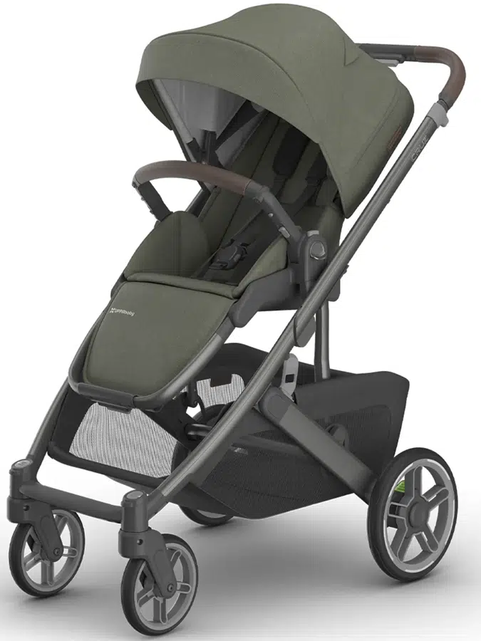 Коляска прогулочная UPPABaby CRUZ V3, болотный (Evelyn)